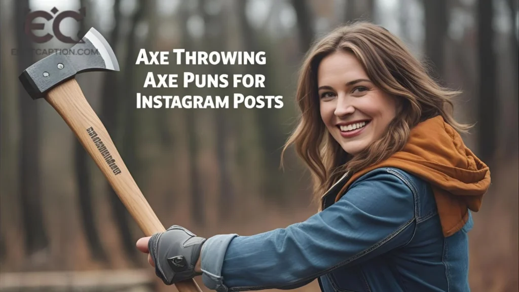 Axe Throwing Puns for Instagram Posts
