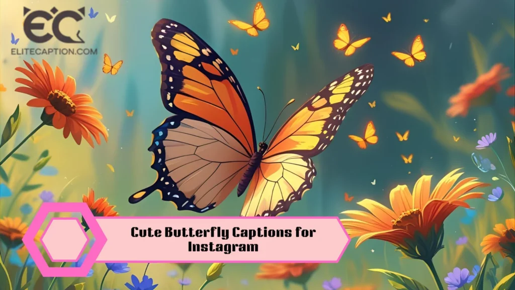 Cute Butterfly Captions for Instagram