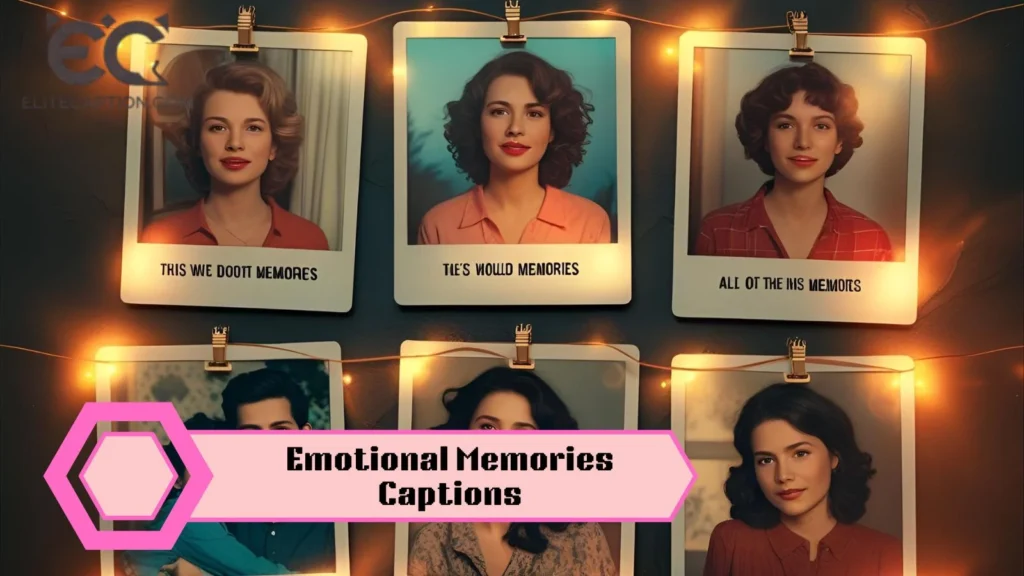 Emotional Memories Captions
