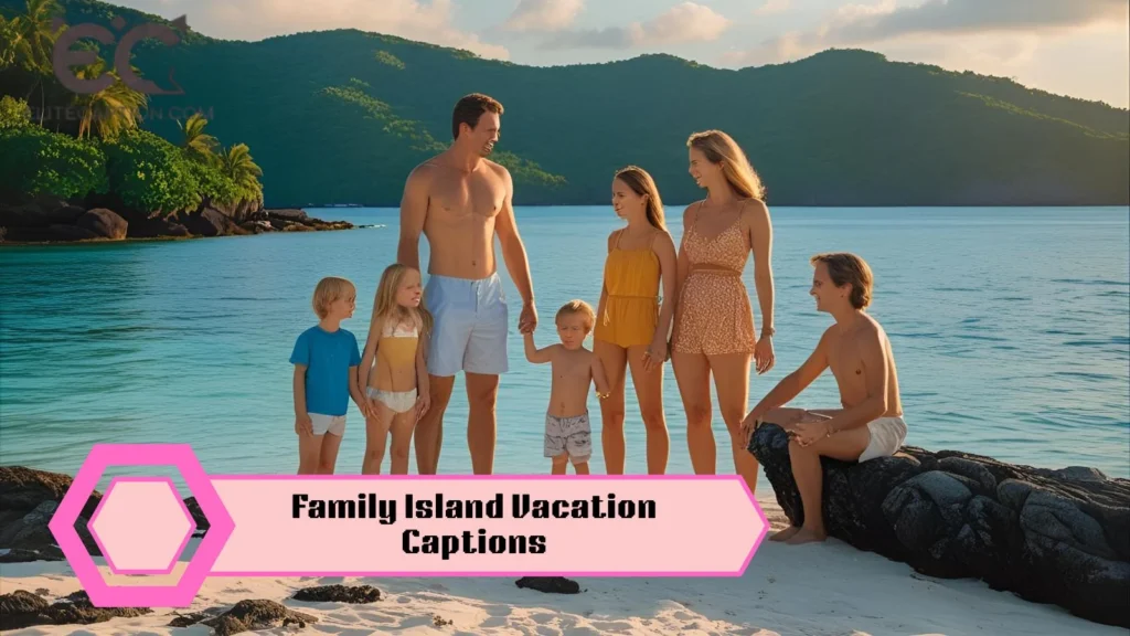 Family Island Vacation Captions