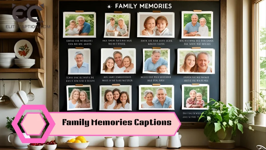 Family Memories Captions
