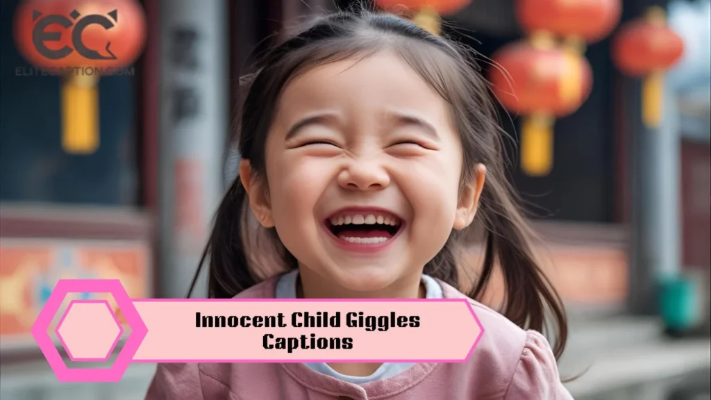 Innocent Child Giggles Captions