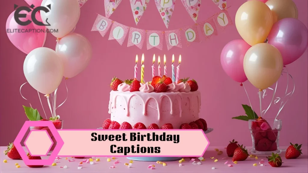 Sweet Birthday Captions