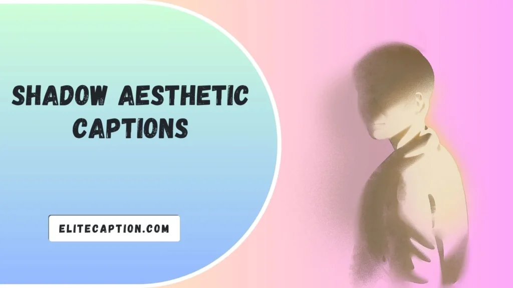 Shadow Aesthetic Captions