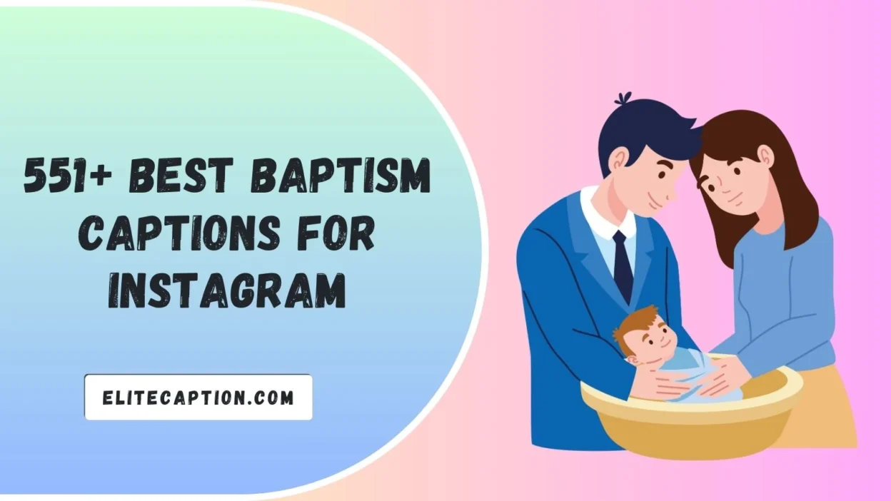 Baptism Captions for Instagram