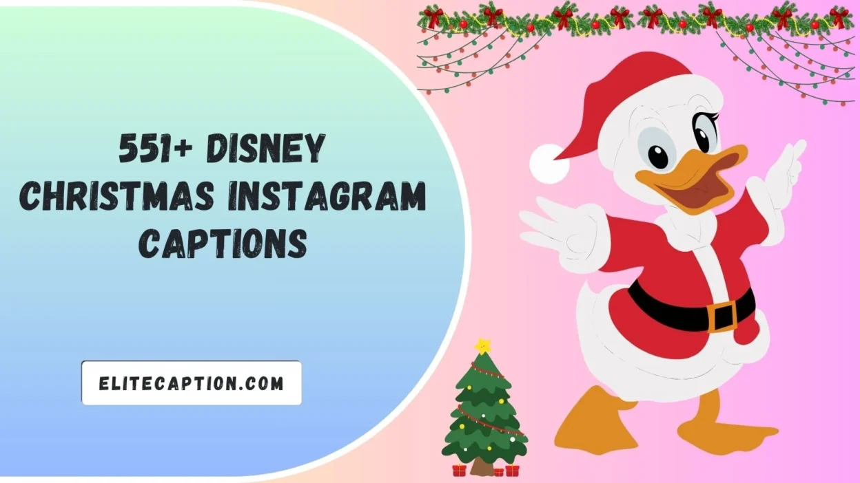 Disney Christmas Instagram Captions