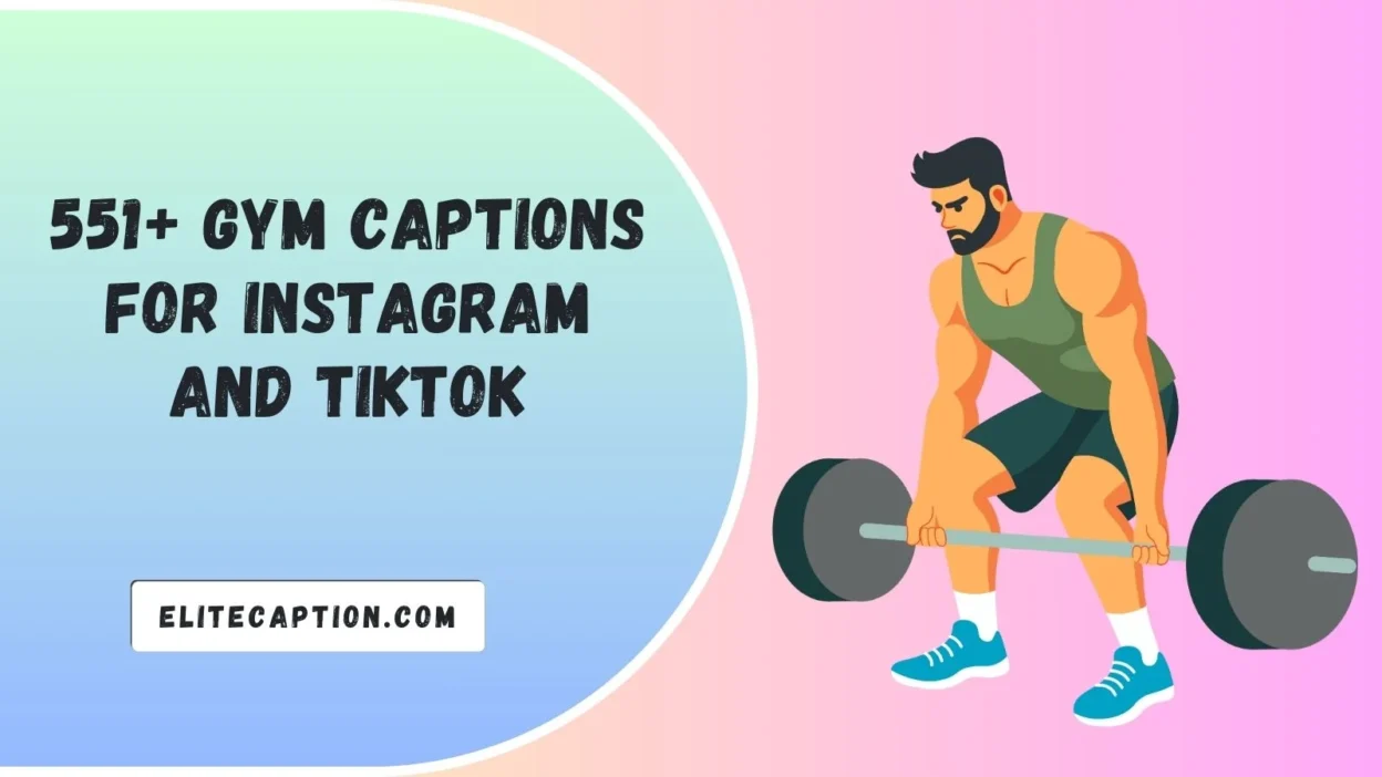 Gym Captions for Instagram and TikTok