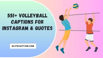 Volleyball Captions For Instagram & Quotes
